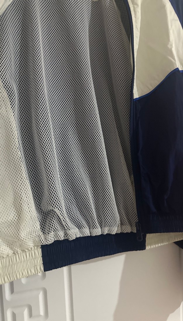 Kadın Mavi Spor Fermuarlı Ceket - Görsel 4