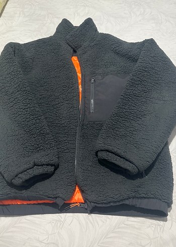 ErkekFermuarlı Polar Ceket - Görsel 3