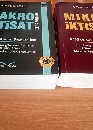 KPSS A Mikro ve Makro İktisat ( Yüksel Bilgili) 