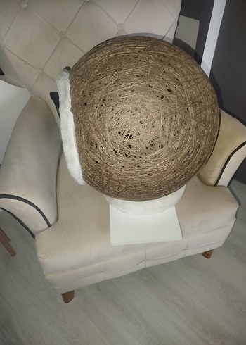 Kahverengi ve gri kedi evi yuvası - Görsel 4