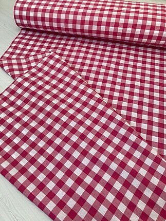  Beden BELMODMODA FUŞYA EKOSE KUMAŞ