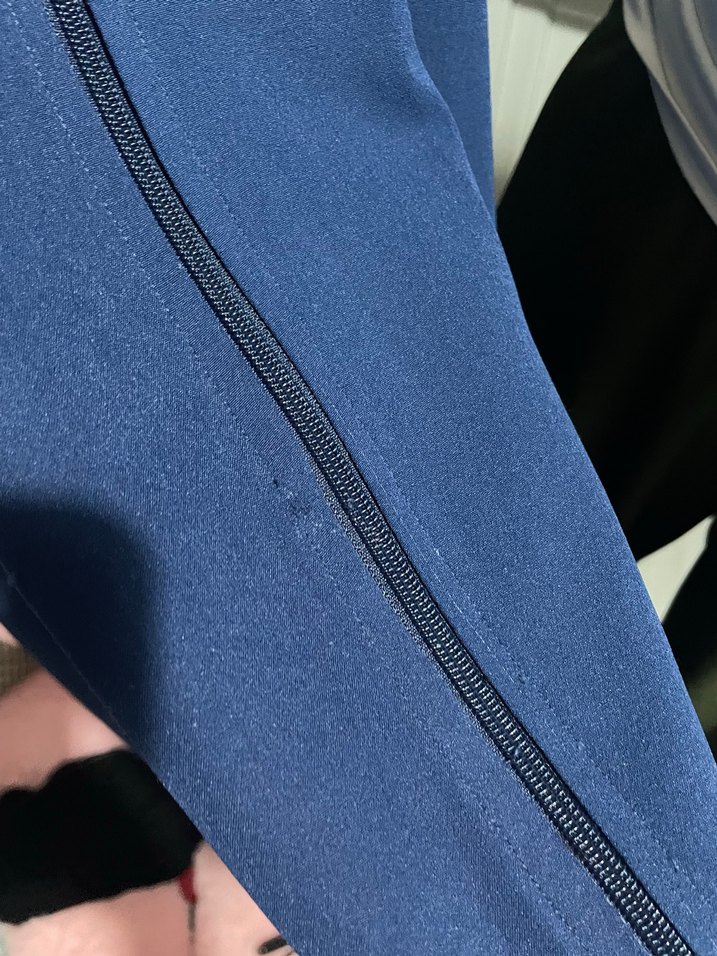 Kadın Lacivert Uzun Fermuarlı Elbise - Görsel 2