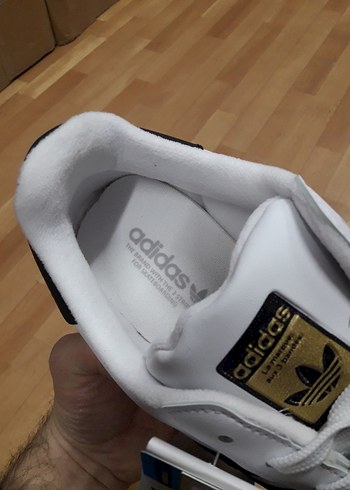 Beyaz Adidas Super Star Erkek Spor Ayakkabi - Görsel 3