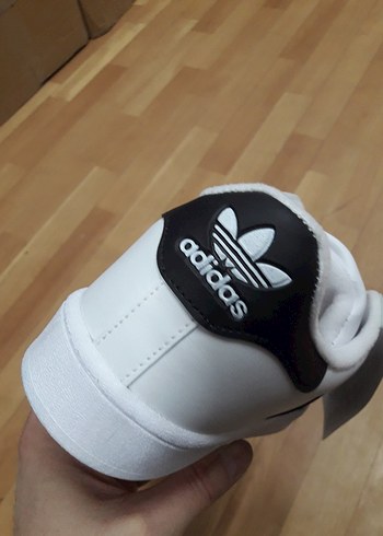 Beyaz Adidas Super Star Erkek Spor Ayakkabi - Görsel 6
