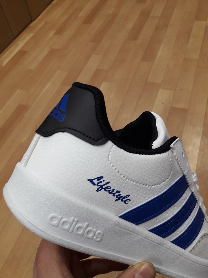 Renkli Baskılı Beyaz Erkek Spor Ayakkabı - Görsel 4