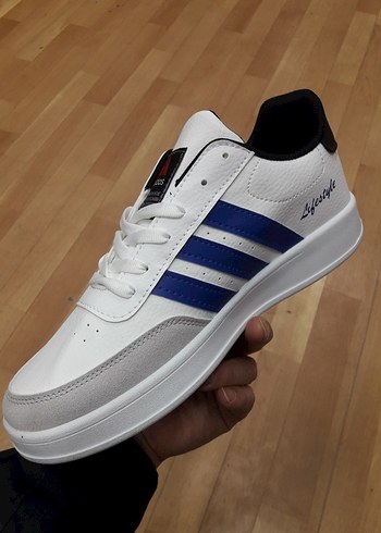 Erkek Beyaz Adidas Lifestyle Bağcıklı Spor Ayakkabı - Görsel 2