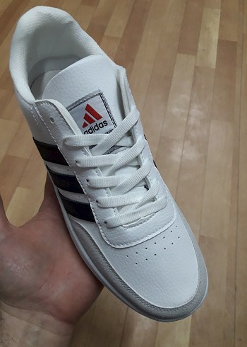 Adidas Lifestyle Beyaz Siyah Spor Ayakkabı - Görsel 5
