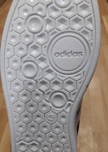 Adidas Siyah Beyaz Bağcıklı Erkek Spor Ayakkabı - Görsel 8