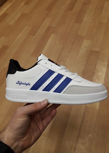 Erkek Beyaz Laced Spor Ayakkabı - Görsel 6