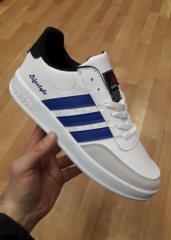 Erkek Beyaz Laced Spor Ayakkabı - Görsel 2