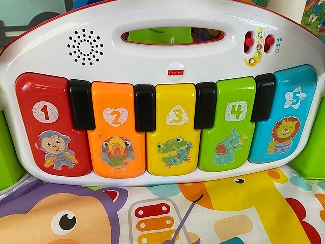  Beden Renk Fisher Price Delüks Piyanolu Jimnastik Merkezi