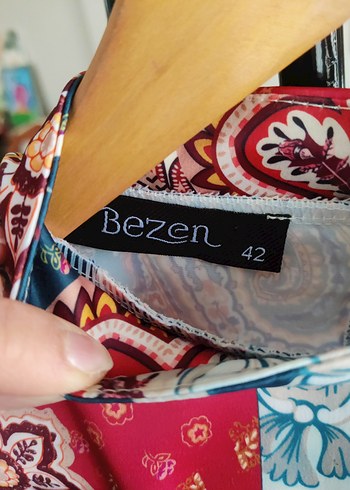 Çok Renkli Uzun Elbise - Görsel 3