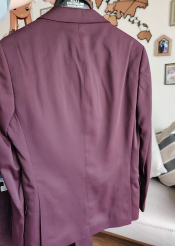 Bordo Erkek Takım Elbise - Görsel 2