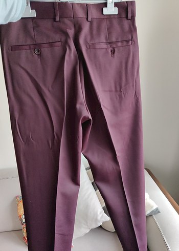 Bordo Erkek Takım Elbise - Görsel 9