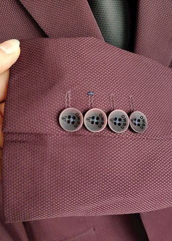 Bordo Erkek Takım Elbise - Görsel 5