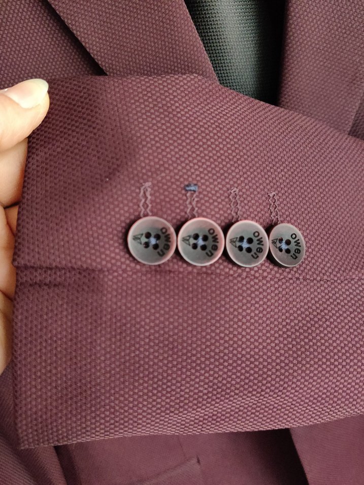 Bordo Erkek Takım Elbise - Görsel 5