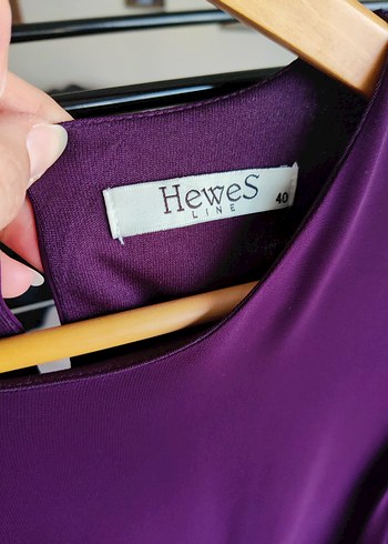 Mor Uzun Kollu Salaş Elbise - Görsel 3