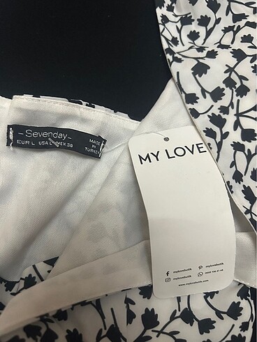 l Beden My love butik elbise