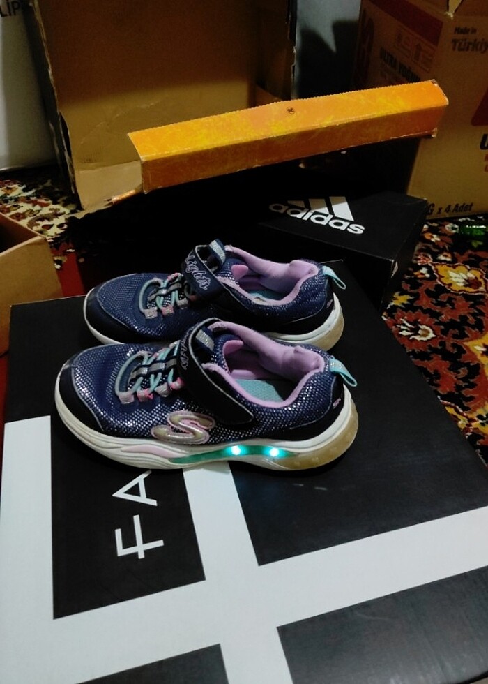 ışıklı spor ayakkabı - Görsel 5