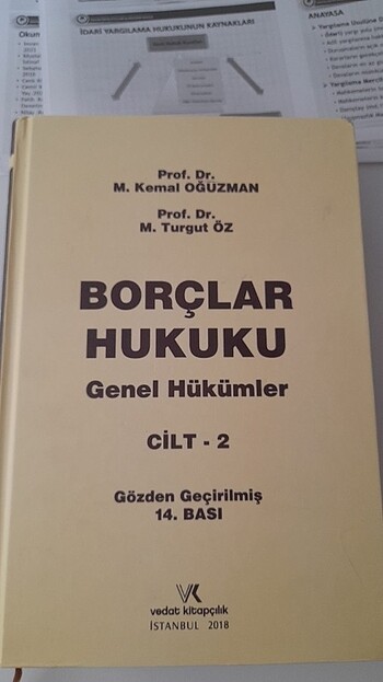 Borçlar Hukuku Genel Hükümler Oğuzman & Öz