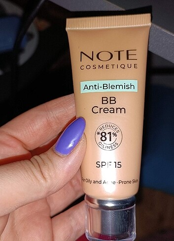 Note Anti blemish BB Cream