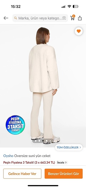 Oysho OYSHO PELUŞ MONT