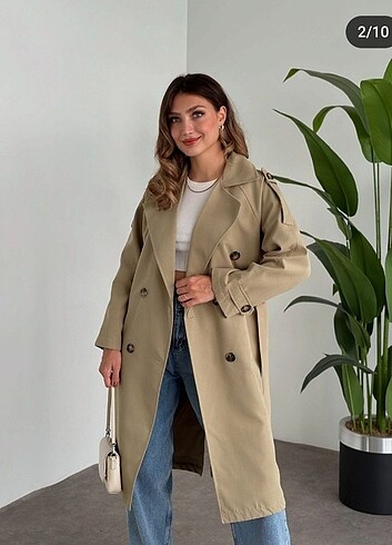 Zara Zara model haki trençkot
