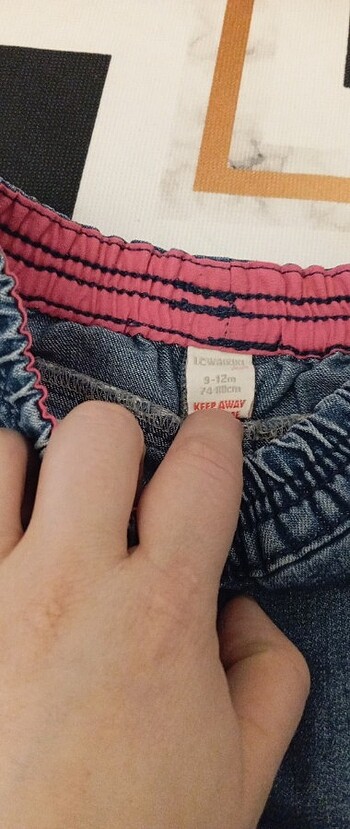 24-36 Ay Beden lacivert Renk Kız çocuk kot şort