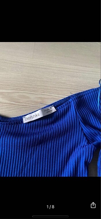 Bershka omuzları açık bluz