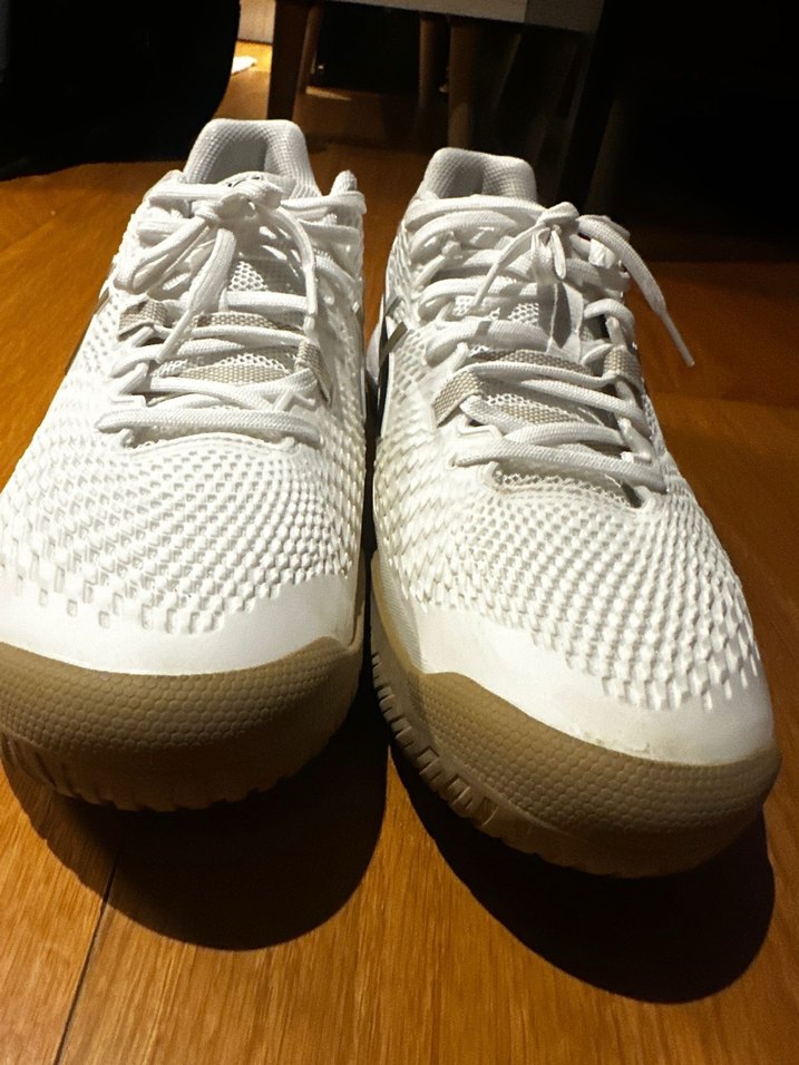 46.5 Asics BOSS Beyaz Elastik Bağcıklı Spor Ayakkabı - Görsel 2