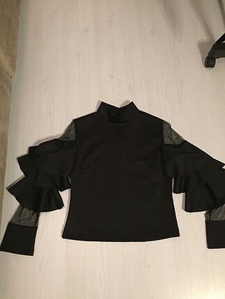 s Beden siyah Renk Zara modeli bluz