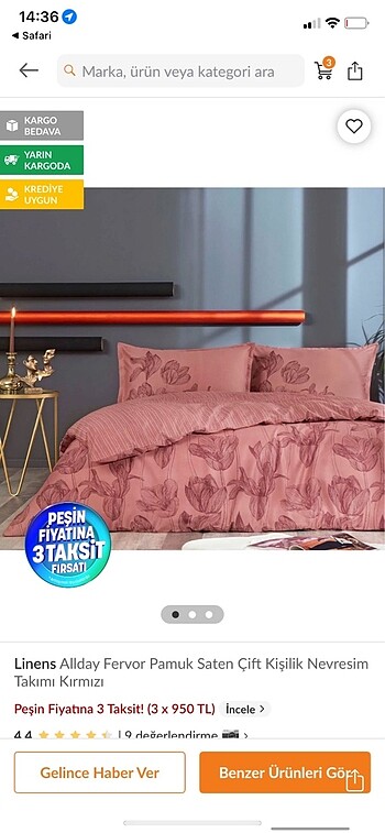 Linens nevresim takımı