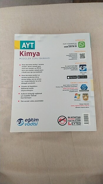  Eğitim Vadisi Ayt Kimya 