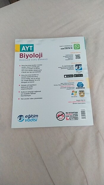  Eğitim Vadisi Ayt Biyoloji 