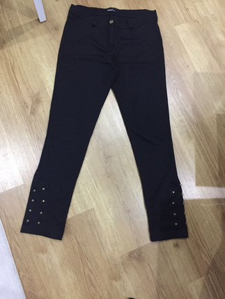 Siyah tayt pantalon