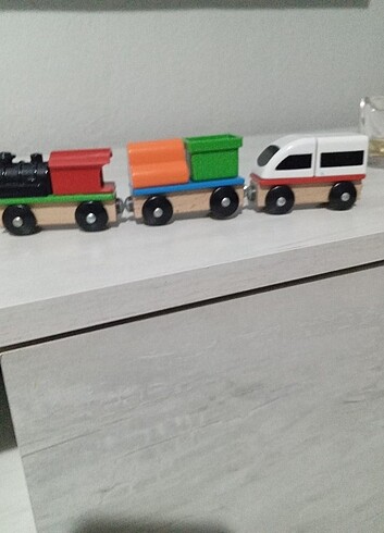 İkea ahşap tren