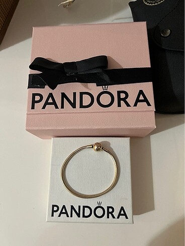 17 cm Pandora gold bileklik