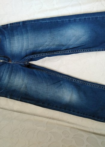 Erkek çocuk Parlak Lacivert Denim Jean