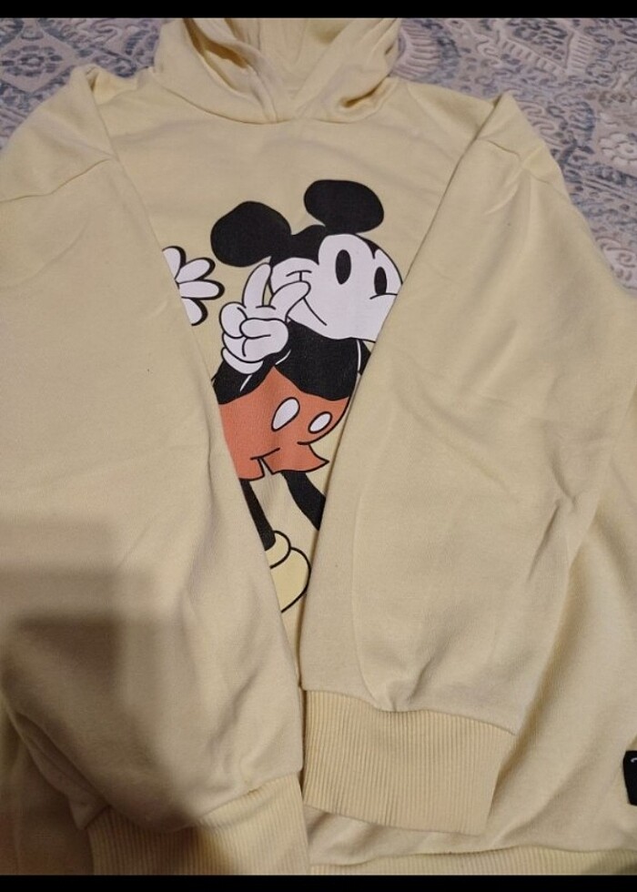 11/12 yaş kışlık sweatshirt  - Görsel 2