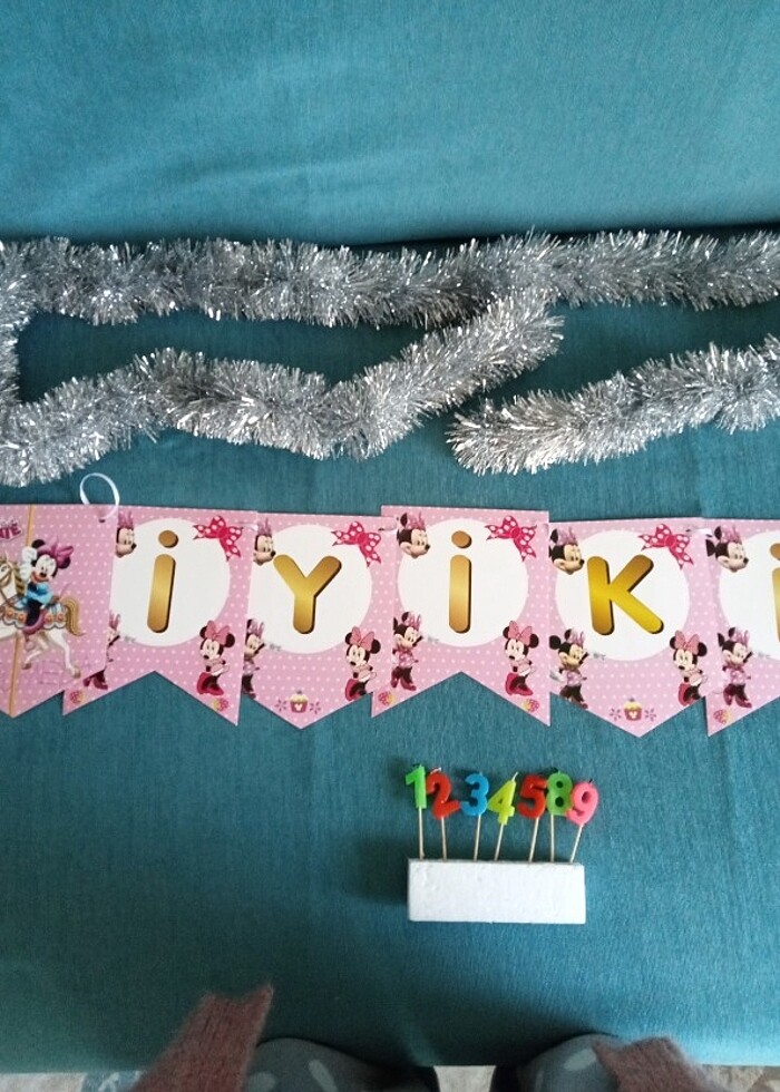 Doğum günü parti süsleri  - Görsel 2