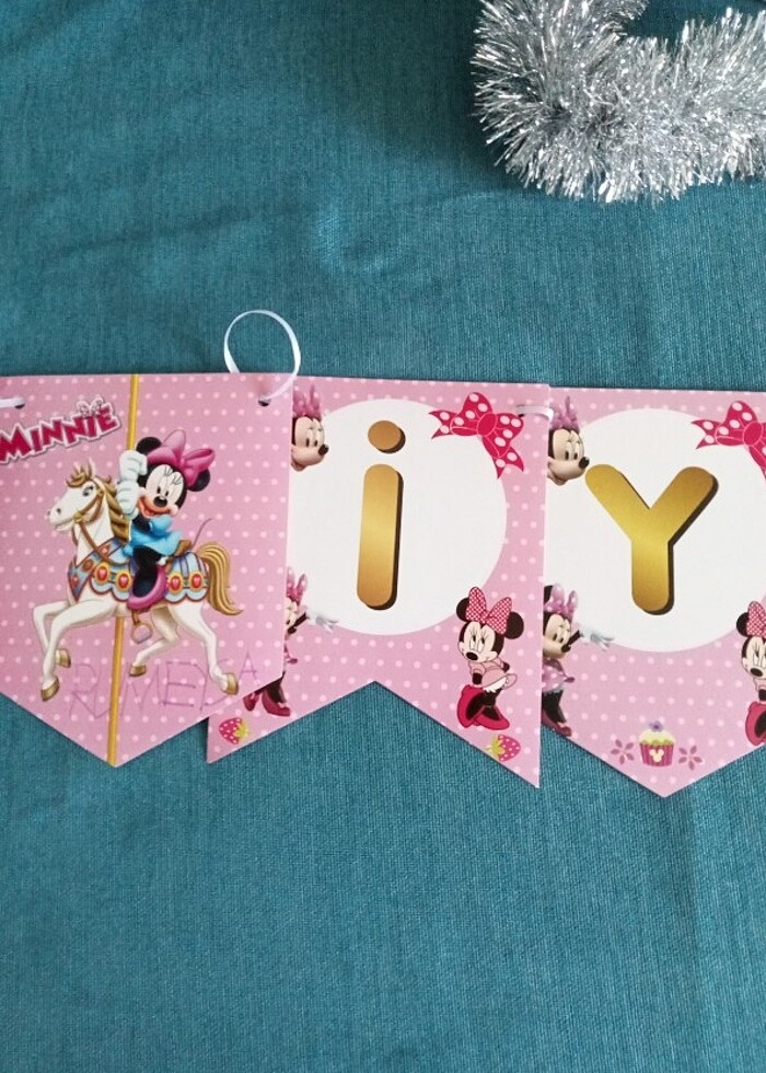 Doğum günü parti süsleri  - Görsel 3