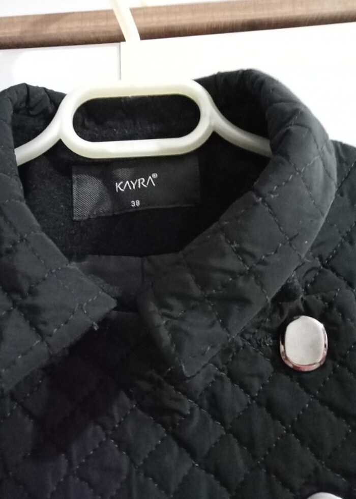 Kışlık yün tesettür kaban - Görsel 3