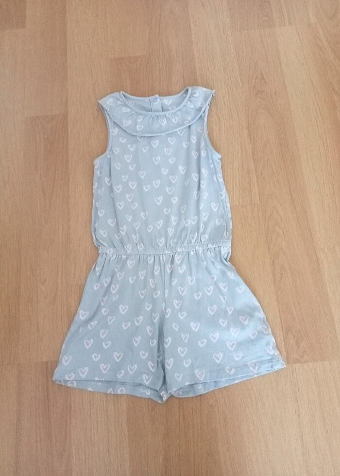 5/6 yaş şortlu tulum  - Görsel 2