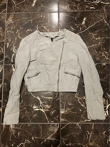 Crop model keten ceket