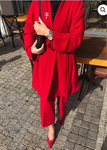 Krep kumaş takım