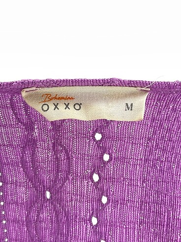 m Beden mor Renk oxxo Bluz %70 İndirimli.