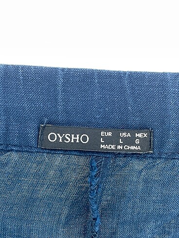 l Beden lacivert Renk Oysho Kumaş Pantolon %70 İndirimli.