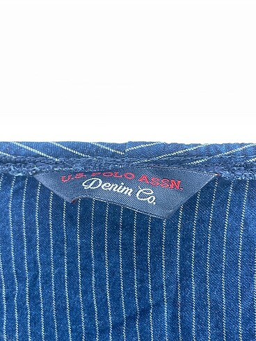 36 Beden mavi Renk U.S Polo Assn. Kısa Elbise %70 İndirimli.