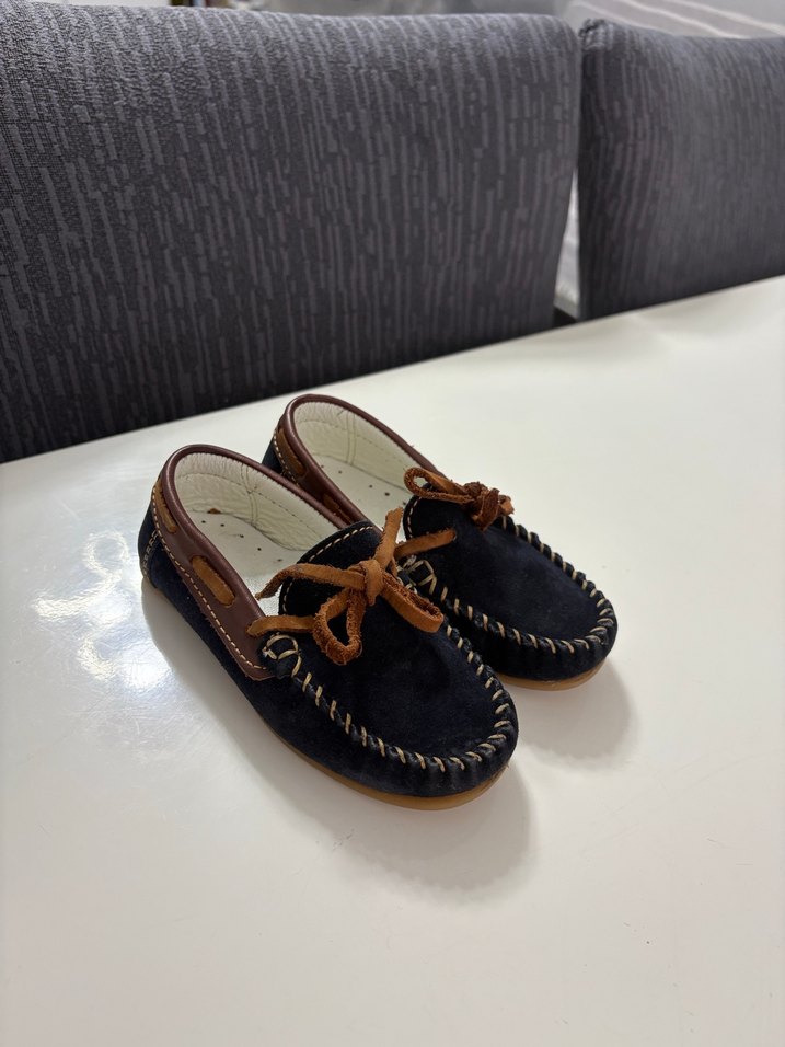 Lacivert Süet Erkek Çocuk 23 Numara - Görsel 5