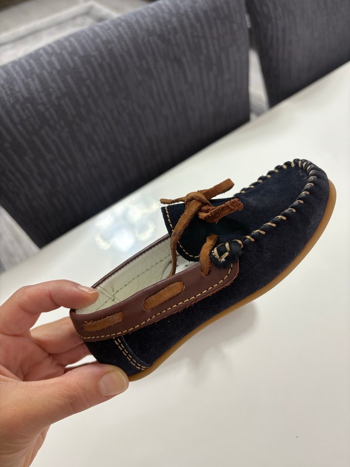 Lacivert Süet Erkek Çocuk 23 Numara - Görsel 3